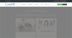 Desktop Screenshot of carehr.com